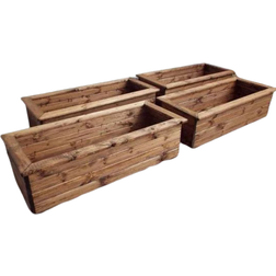 Charles Taylor Medium Trough Planter 4-pack 41x83x32cm