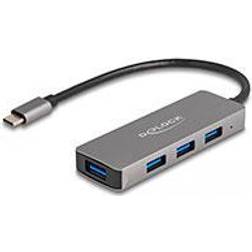 DeLock USB-C Hub 4xUSB-A