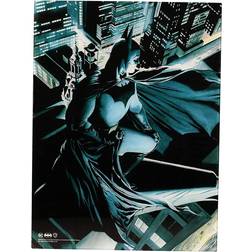 Pyramid International Crystal Batman Watcher Glass Poster 11.8x15.7"