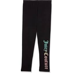 Juicy Couture Girl's Pull-On Stretch Leggings - Black Ombre