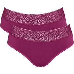 Sloggi Hipster Medium Period Pants 2-pack - Wine