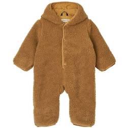 Liewood Baby Fraser Pile Jumpsuit - Golden Caramel