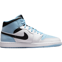 Nike Air Jordan 1 Mid SE M - White/Black/Ice Blue