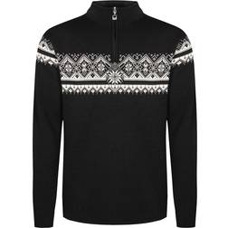 Dale of Norway Men's Moritz Sweater - Black/Off-White