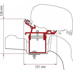 Fiamma Adapter F65/F80 VW-Crafter Utan Takräcke H3L3 2017