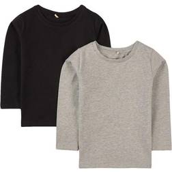 A Happy Brand T-shirt 2-pack - Black (703820)