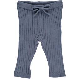 Müsli Knit Rib Pants, Indigo