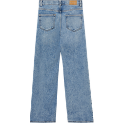 Only Rak Passform Jeans Blå 164