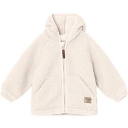 Mini A Ture Liff Teddy Fleece Jacket - Cream