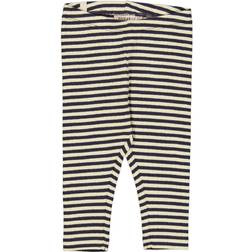 Wheat Jersey leggings midnight stripe