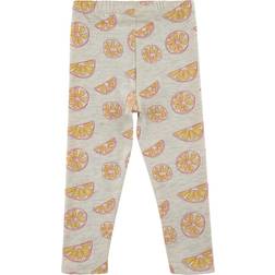 Soft Gallery Light Grey Melange Oranges Paula Leggings mdr