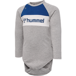 Hummel Body l/ä hmlMurphy Gråmelerad Body L/Ä