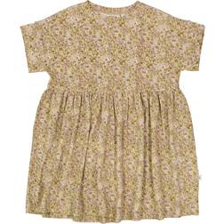 Wheat Emilie Jersey Kleid - Fossil Flowers