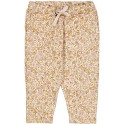 Wheat Pale Lilac Flower Field Vibe Sweatpants mdr