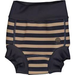 Wheat Neopren Badehose - Ink Stripe