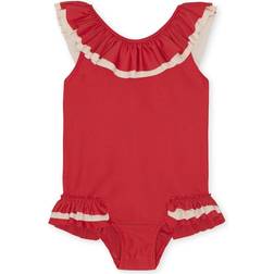 Konges Sløjd Baby's Cerise Swimsuit - Barbados Cherry