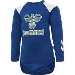 Hummel Body l/ä hmlDevon Marinblå Peony 74 Body L/Ä