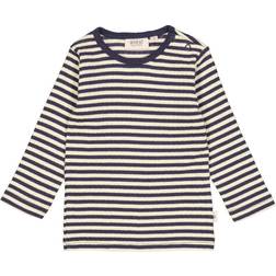 Wheat Midnight Stripe Striped Bluse mdr