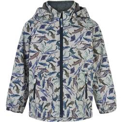 Mikk-Line Softshell Jacket w/Print - Metal