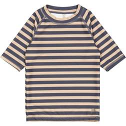 Wheat Kortærmet Bade T-shirt Jackie ink stripe