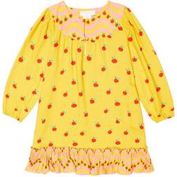 Stella McCartney Kids Stella McCartney Kids Kjole Med Et Heltryk Gul år Gul