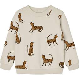 Liewood Sweatshirt Torah Leopard/Sandy år (128) Sweatshirt
