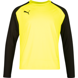 Puma Teampacer GK LS Jersey Jr - Neongelb/Schwarz