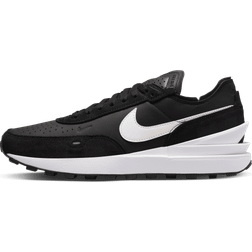 Nike Waffle One Leather Black White Male