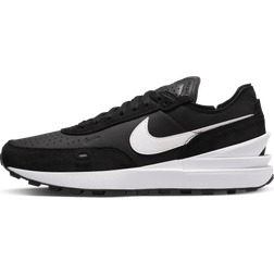 Nike Waffle One Leather Sneakers - Black