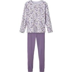 Name It Jersey Nightset - Purple Heather