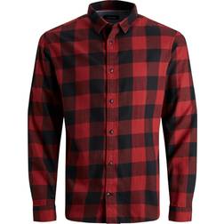 Jack & Jones Chemise Garçon Junior Taille Rouge Gingham 12183050