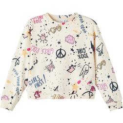 Name It Sweatshirt Fille Taille Beige