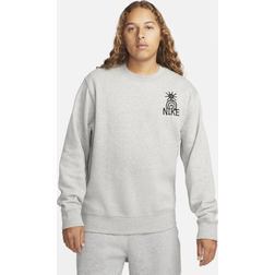 Nike Hbr-c Bb Crew Dk Hoodies & Sweatshirts Male Gris