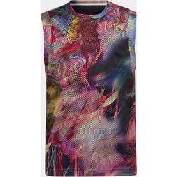 Adidas Melbourne Tennis Match Tank Top - Multicolor Black