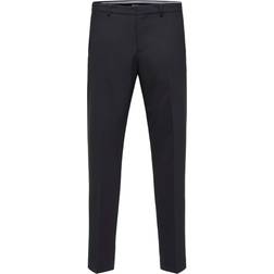 Selected Homme Sorte slim fit-habitbukser-Black Black