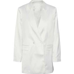 Pieces Pclibby oversize blazer Blazer jakker til damer Hvid