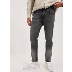 Levi's 502 Tapered jeans dyppet grå vask GRÅ