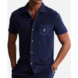 Polo Ralph Lauren Slim Fit Freizeithemd mit 1/2-Arm - Blau