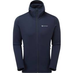 Montane Fury Hoodie Mens Fleece Eclipse Blue