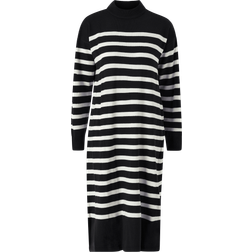 Vila Midi Knitted Dress - Black