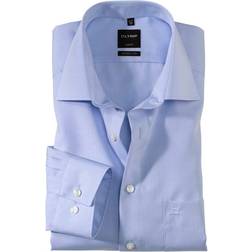 Olymp Herren Hemd Extra Kurzer - Bleu