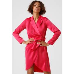 Vero Moda Victoria Short Blazer Dress Bright Rose