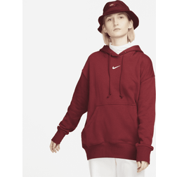 Nike Phoenix Fleece Oversized Hoodie, Red