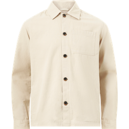 Selected Linen Overshirt - Beige