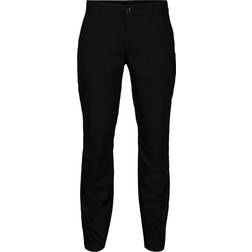 Alberto Regular Fit Linnen Broek - Zwart