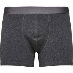 Selected Bomullssydd Boxershorts Grå