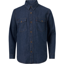 Levi's Relaxed Fit Western Long Sleeve Shirt - Blau