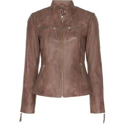 BTF CPH Biker Jacket 10245 stone with silver