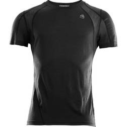 Aclima Herre LightWool Sports T-shirt (BLACK (JET BLACK) (XL)