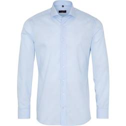 Eterna MODERN FIT Luxury Shirt - Bleu Moyen